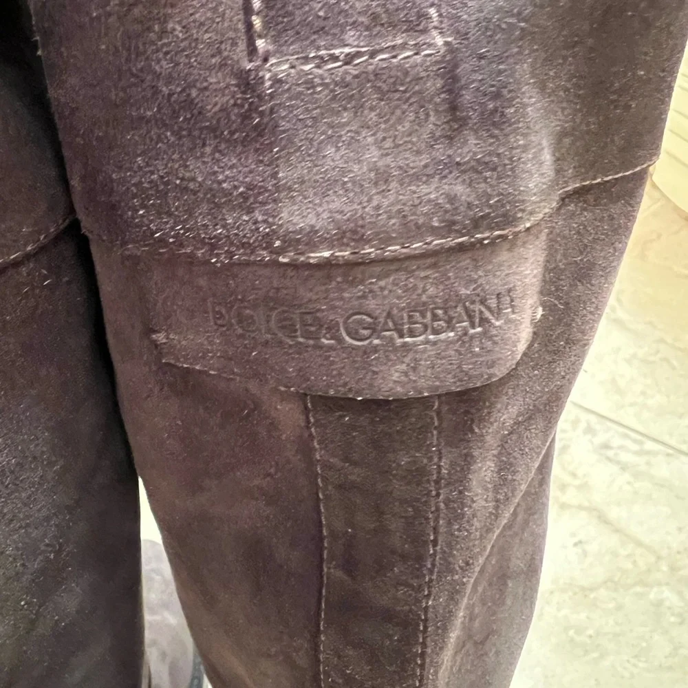 Dolce and Gabbana knee high suede boots - Picture 6 of 10